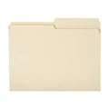 Smart Home Basics Manila File Folders, Letter Size, 1/2 Tab Kit