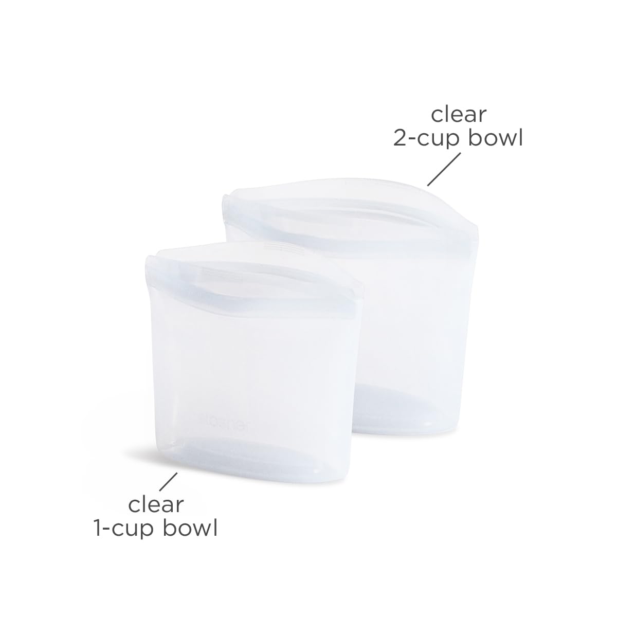 Stasher Silicone Reusable Storage Bags, 3-Pack, Reusable Freezer Bags, Microwave, Dishwasher, Oven Safe, Sous Vide, Premium Lunch Containers, Eco Friendly, Food Storage Bags, Snack Bags, Multicolor