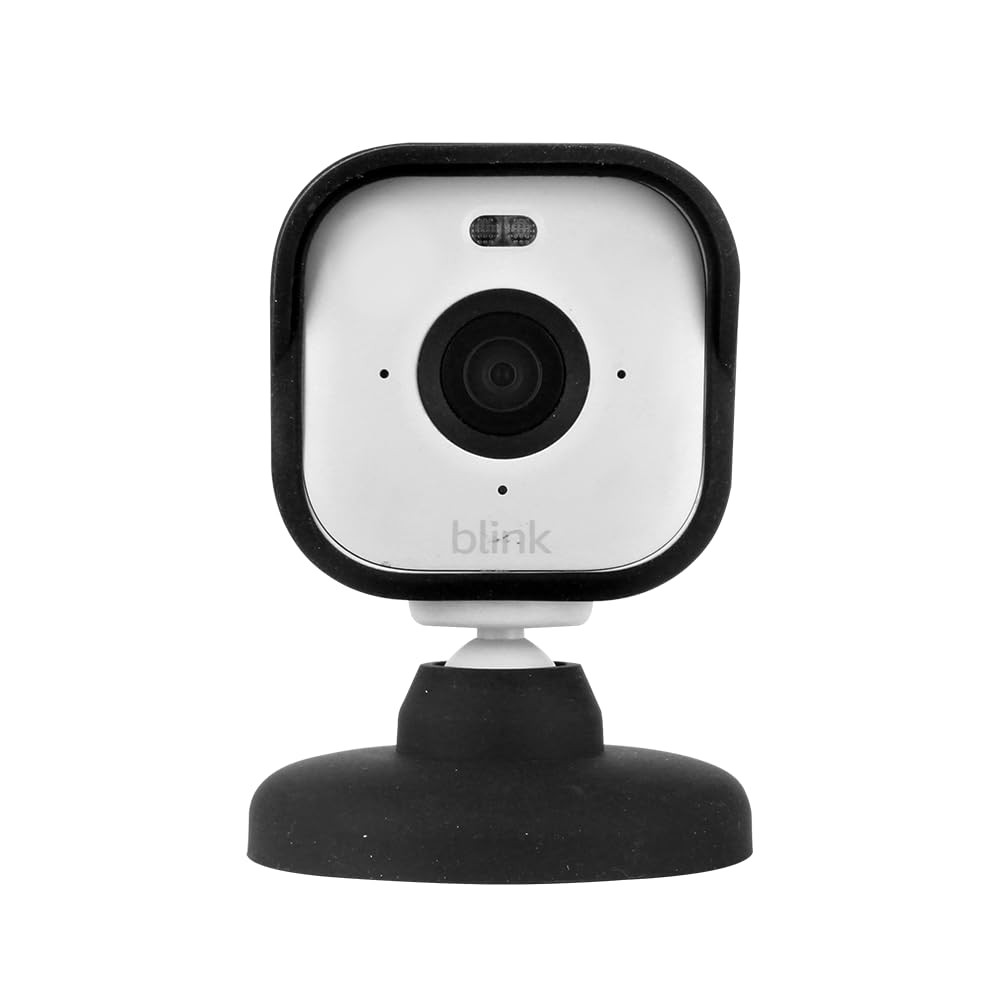 Camera Case for Blink Mini 2 Camera (2024) Black Silicone Cover Waterproof Protective Cover,White
