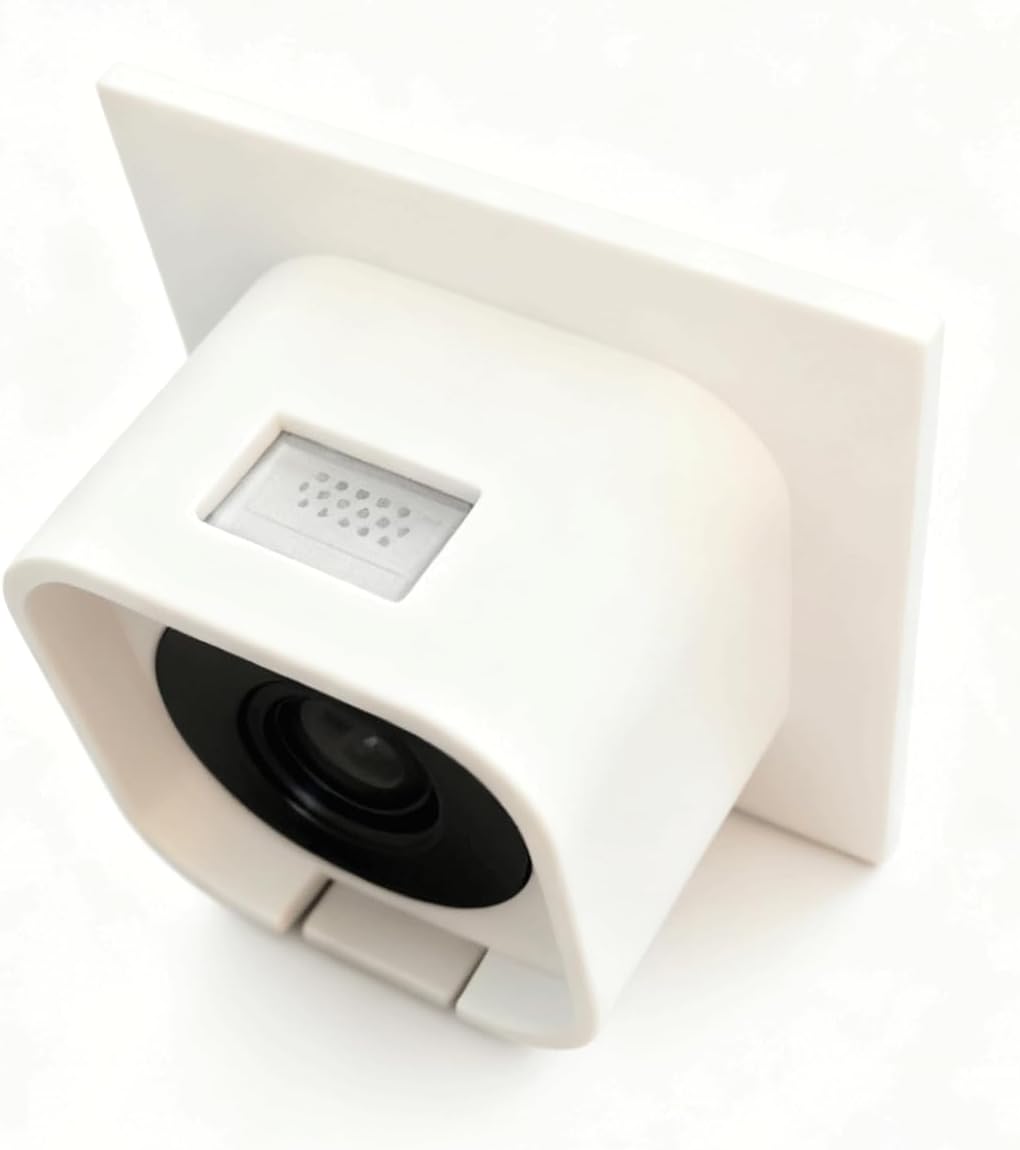 2PCS Security Camera Window Mount Compatible with Blink Mini, No Drill No Screws Installation Required - Not for Double Pane or Frosted Glass