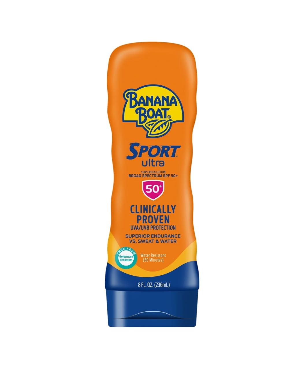 Banana Boat Sport Ultra SPF 50 Sunscreen Lotion, 12oz | Banana Boat Sunscreen SPF 50 Lotion, Oxybenzone-Free, Sunblock, Family Size, 12oz (Pack of 1)