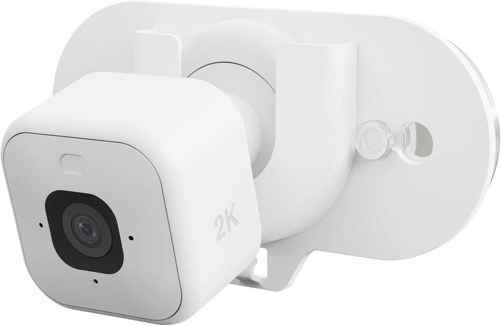2 Pack Blink Camera Mount with Strong Suction Cup, No Drill No Screws No Adhesive, Window Mount for Blink Mini 2K+/ Mini 2 /Blink Outdoor 2K+ / All Blink Indoor Cameras (White)