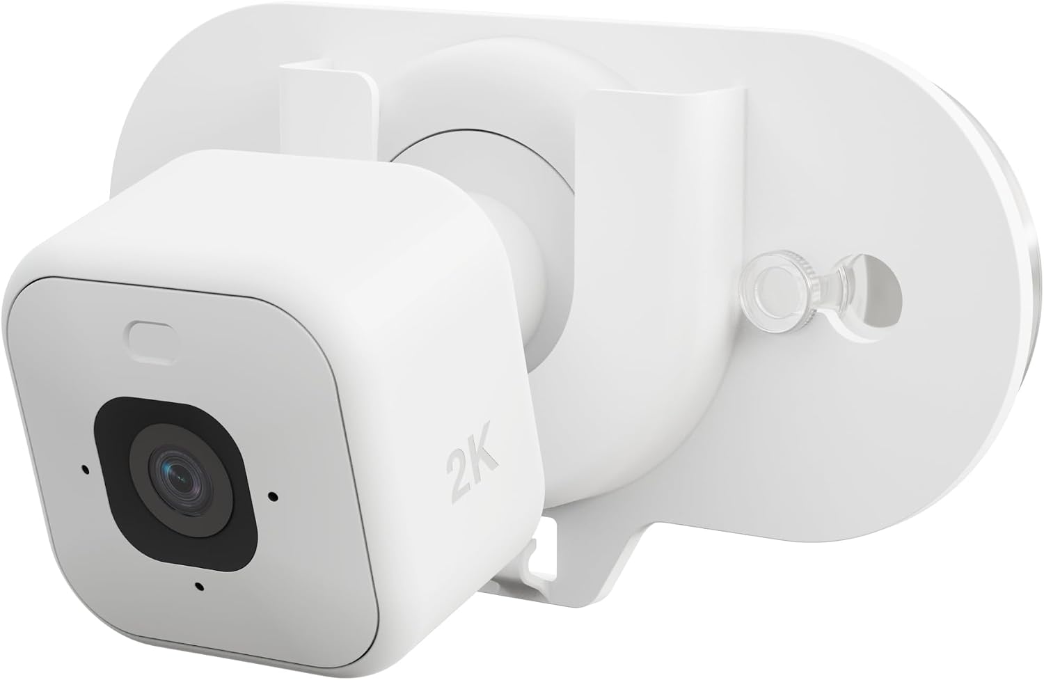 2 Pack Blink Camera Mount with Strong Suction Cup, No Drill No Screws No Adhesive, Window Mount for Blink Mini 2K+/ Mini 2 /Blink Outdoor 2K+ / All Blink Indoor Cameras (White)
