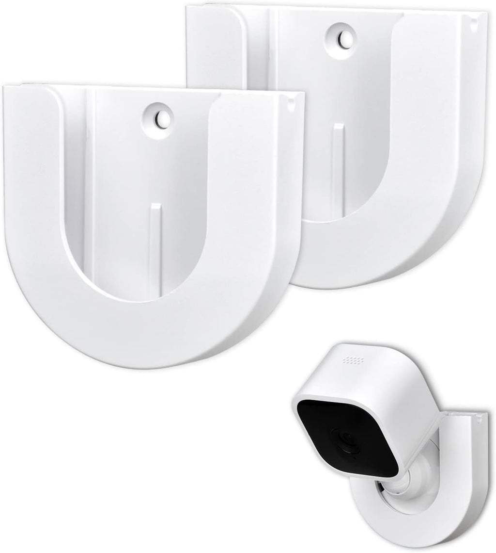 2 Pack Wall Mount for Blink Mini Indoor Camera,Strong Adhesive Camera Mount Base for Blink Mini Indoor Camera,Two Ways Easy Installation, No Drilling or Screw Secured Fixed