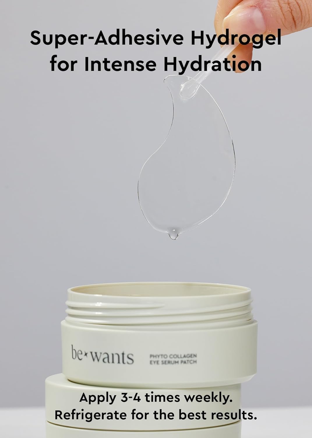 bewants Deep Toning Glutathione Eye Serum Patch | Korean Retinol and Caffeine Eye Patches | Advanced Glutathione Skincare Gel Patch | 60 Undereye Mask Patches