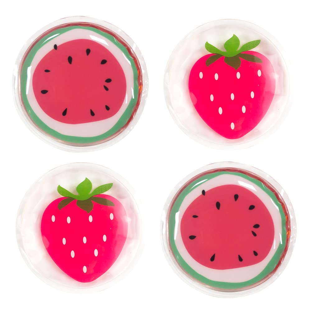 4PCS Gel Eye Ice Pack Set Reusable, Cold and Hot Compress for Eyes, Ice Pack for Eyes, Cooling Eye Pads for Eye Strain, Swelling, Redness, Dark Circles, Puffy Eyes, and Eye Recovery Surgery.