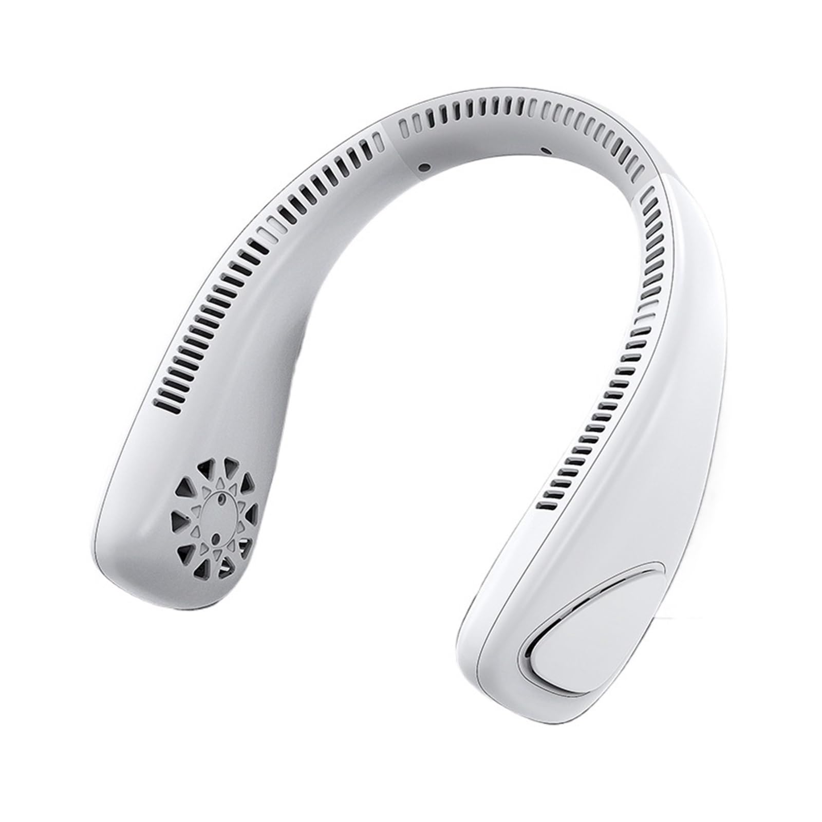 Mini Hanging Neck Fan, USB Rechargeable Portable Cooling for Sports Outdoor Use