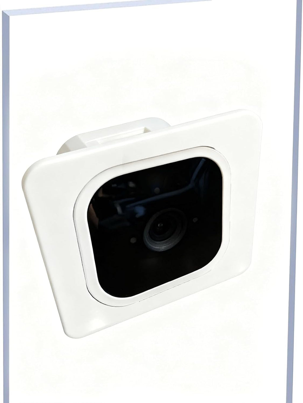 2PCS Security Camera Window Mount Compatible with Blink Mini, No Drill No Screws Installation Required - Not for Double Pane or Frosted Glass