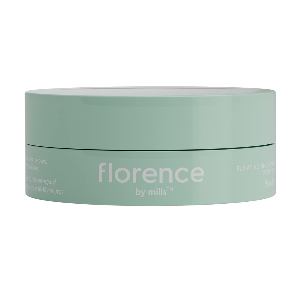 florence by mills Floating Under the Eyes Depuffing Gel Pads | Re-Energize Tired Under Eyes | Hydrating | Vegan & Cruelty-Free - 30 Pairs/60 count