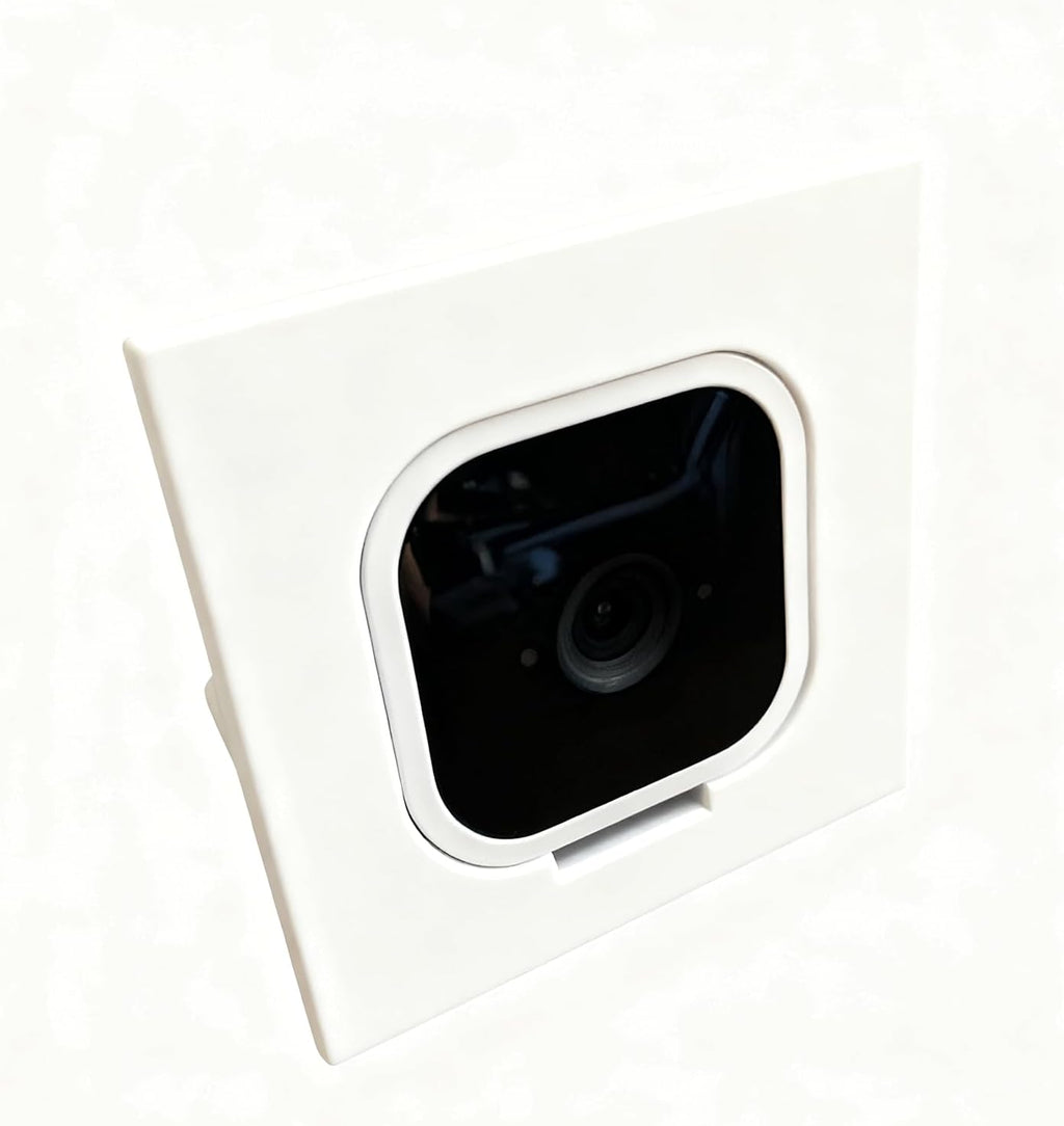 2PCS Security Camera Window Mount Compatible with Blink Mini, No Drill No Screws Installation Required - Not for Double Pane or Frosted Glass
