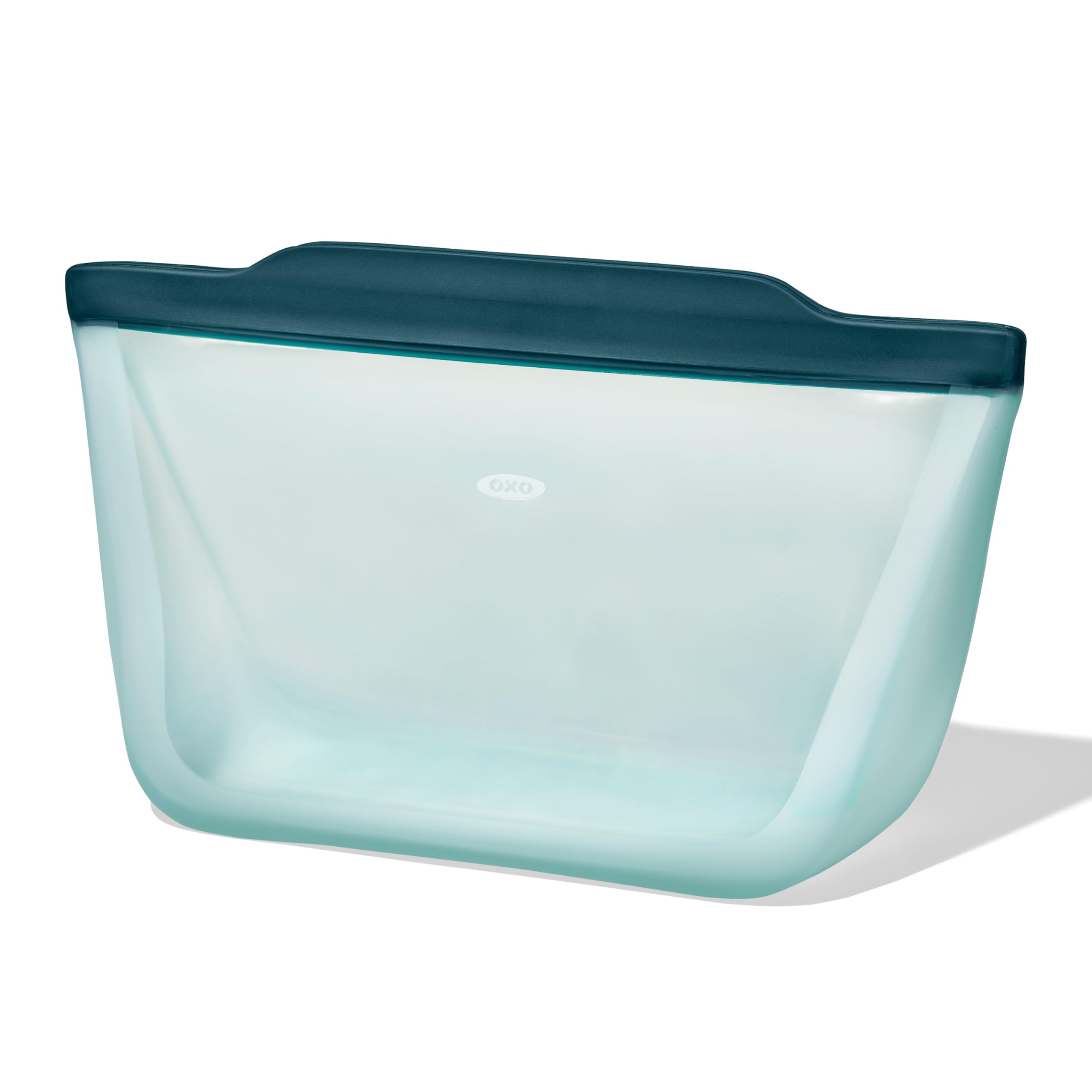 OXO Good Grips Silicone Reusable Bag – Stand-Up Snack (12 oz) – Oat