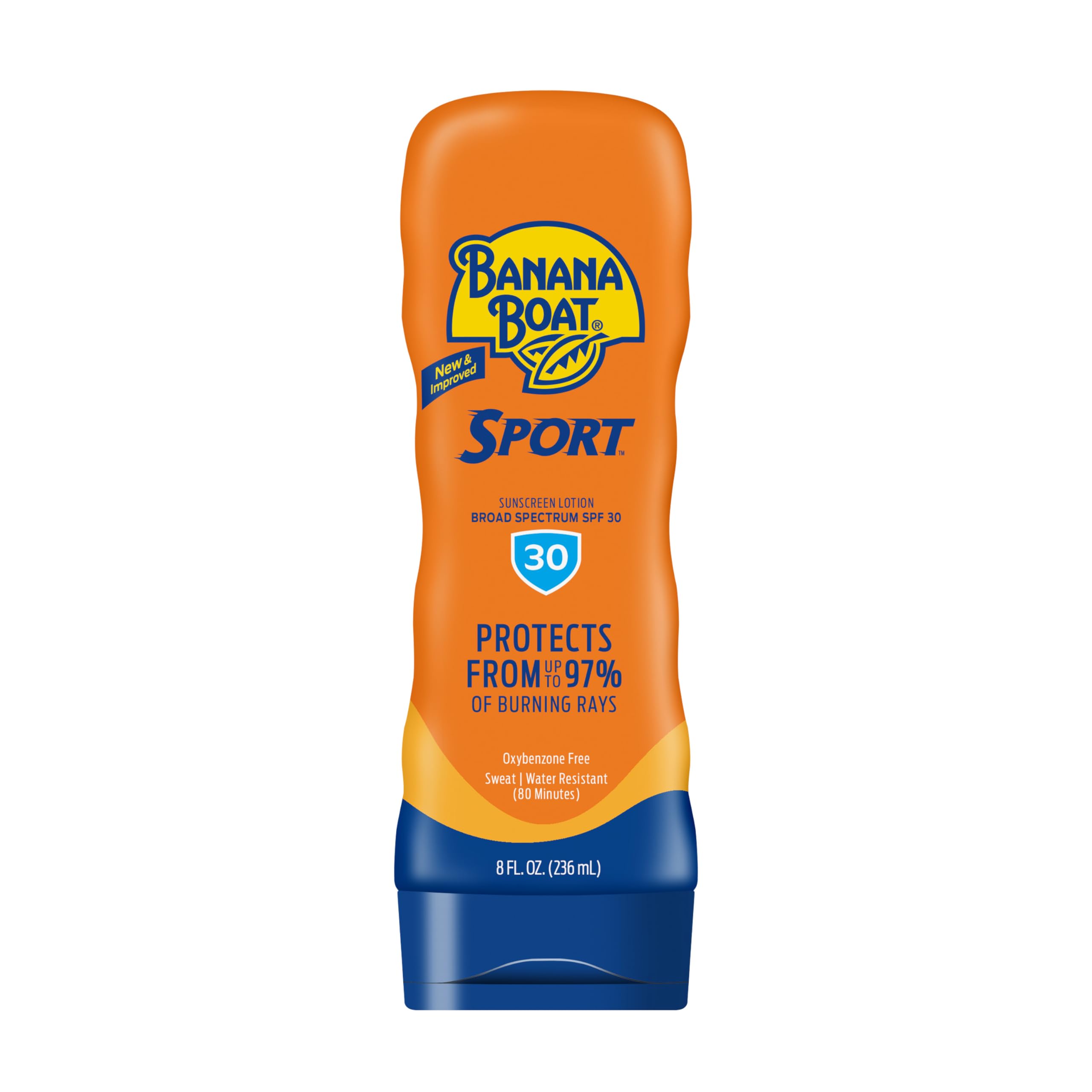 Banana Boat Sport Ultra SPF 50 Sunscreen Lotion, 12oz | Banana Boat Sunscreen SPF 50 Lotion, Oxybenzone-Free, Sunblock, Family Size, 12oz (Pack of 1)