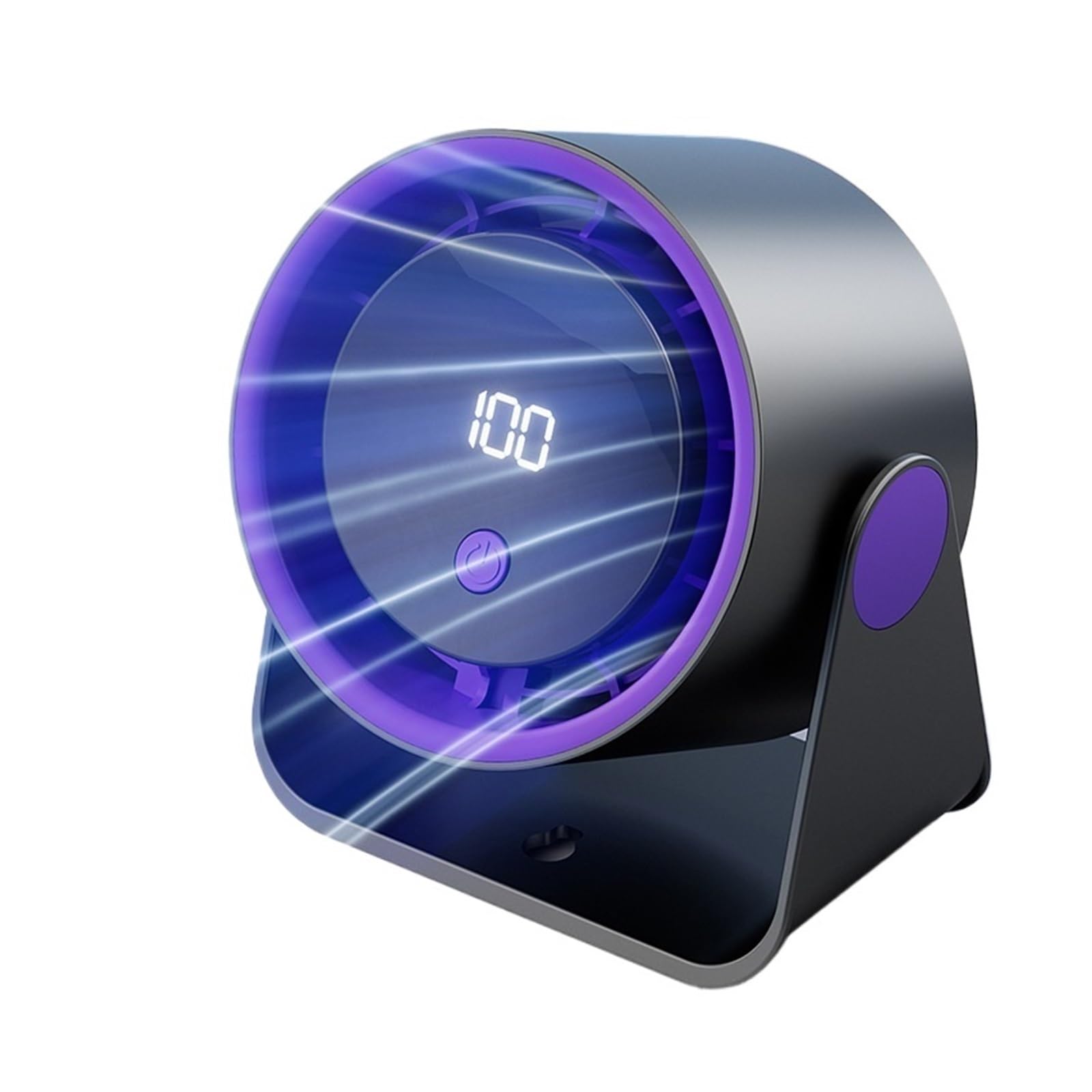Handheld small fan, outdoor mini, intelligent digital display, portable cooling