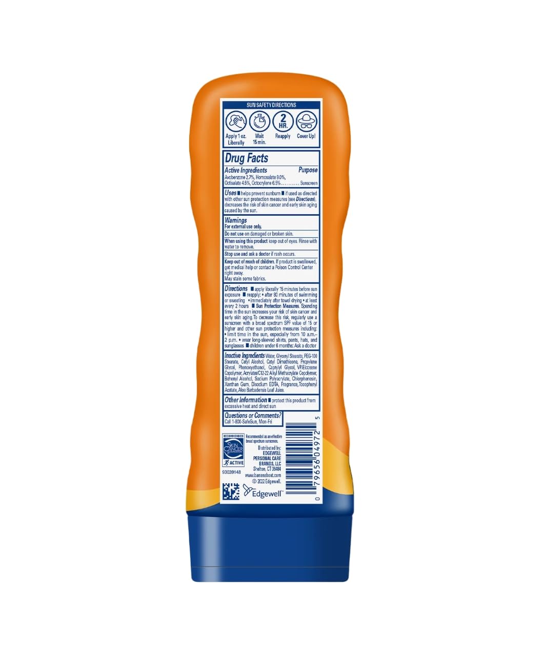 Banana Boat Sport Ultra SPF 50 Sunscreen Lotion, 12oz | Banana Boat Sunscreen SPF 50 Lotion, Oxybenzone-Free, Sunblock, Family Size, 12oz (Pack of 1)