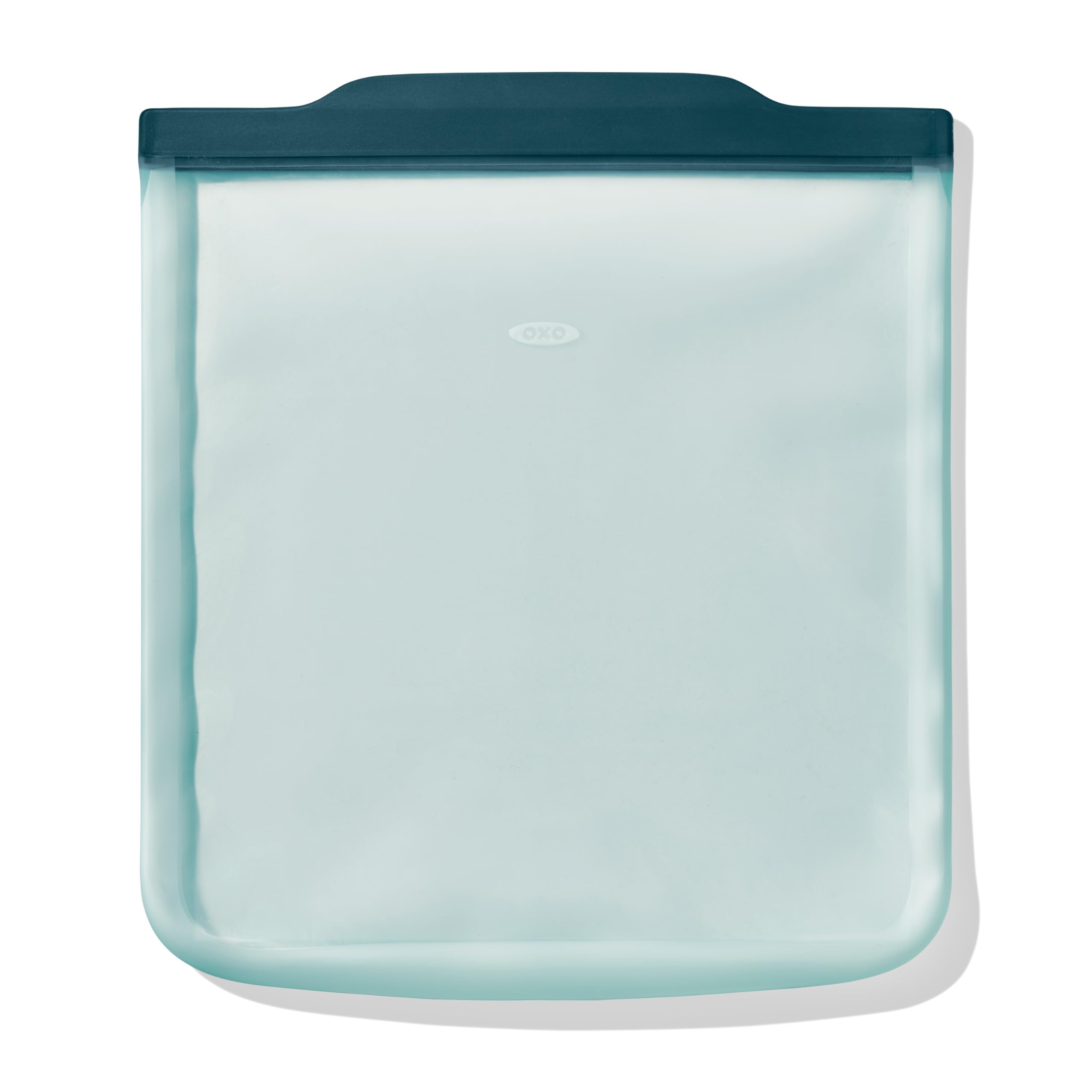 OXO Good Grips Silicone Reusable Bag – Stand-Up Snack (12 oz) – Oat