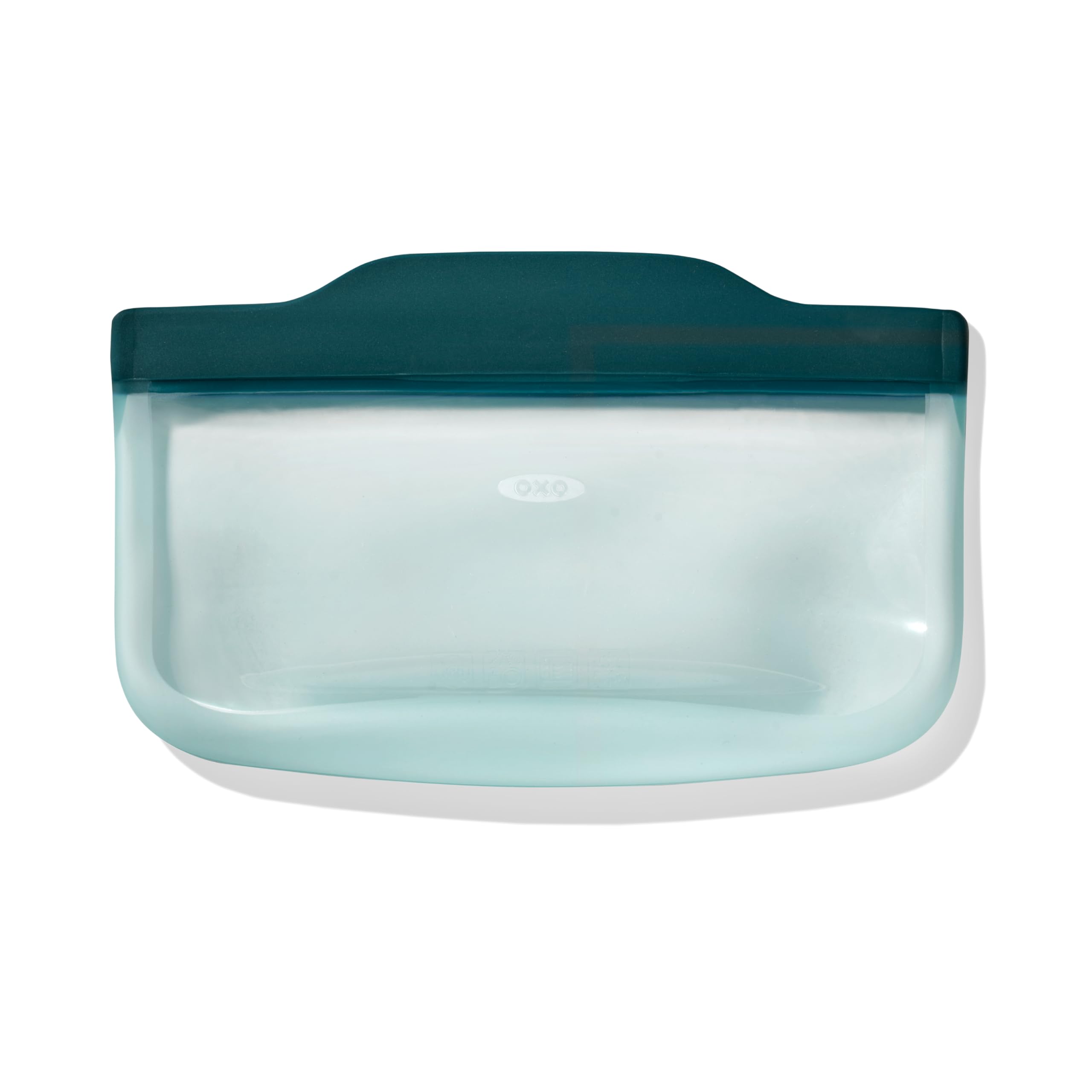 OXO Good Grips Silicone Reusable Bag – Stand-Up Snack (12 oz) – Oat