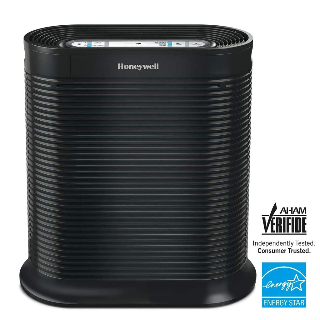 Honeywell AllergenPlus HEPA Air Purifier for Home, 2250 Ft² Rooms in 1 hour, Reduces Allergens, Dust, Pollen, Smoke, Pet Dander, Odors, White, HPA304