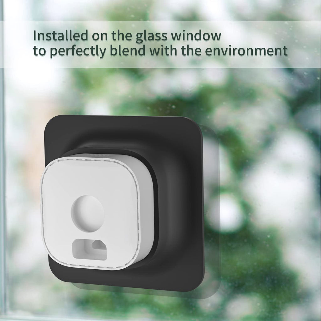 HOLACA Window Mount for Blink Mini/Blink Mini2, Flexible Mount for Blink Mini Camera (Black 2Pack)
