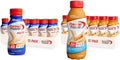 Premier Protein Shake MINIs, Vanilla, 22g Protein, 120 Calories, 1g Sugar, 8.75fl oz, Pack of 12 & Premier Liquid Protein Shake, Caramel, 30g Protein, 1g Sugar, 24 Vitamins & Minerals