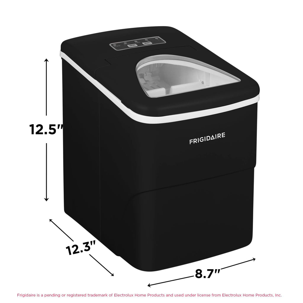 Frigidaire EFIC108 Counter top Portable, 26 lb per Day Compact Ice Maker Machine