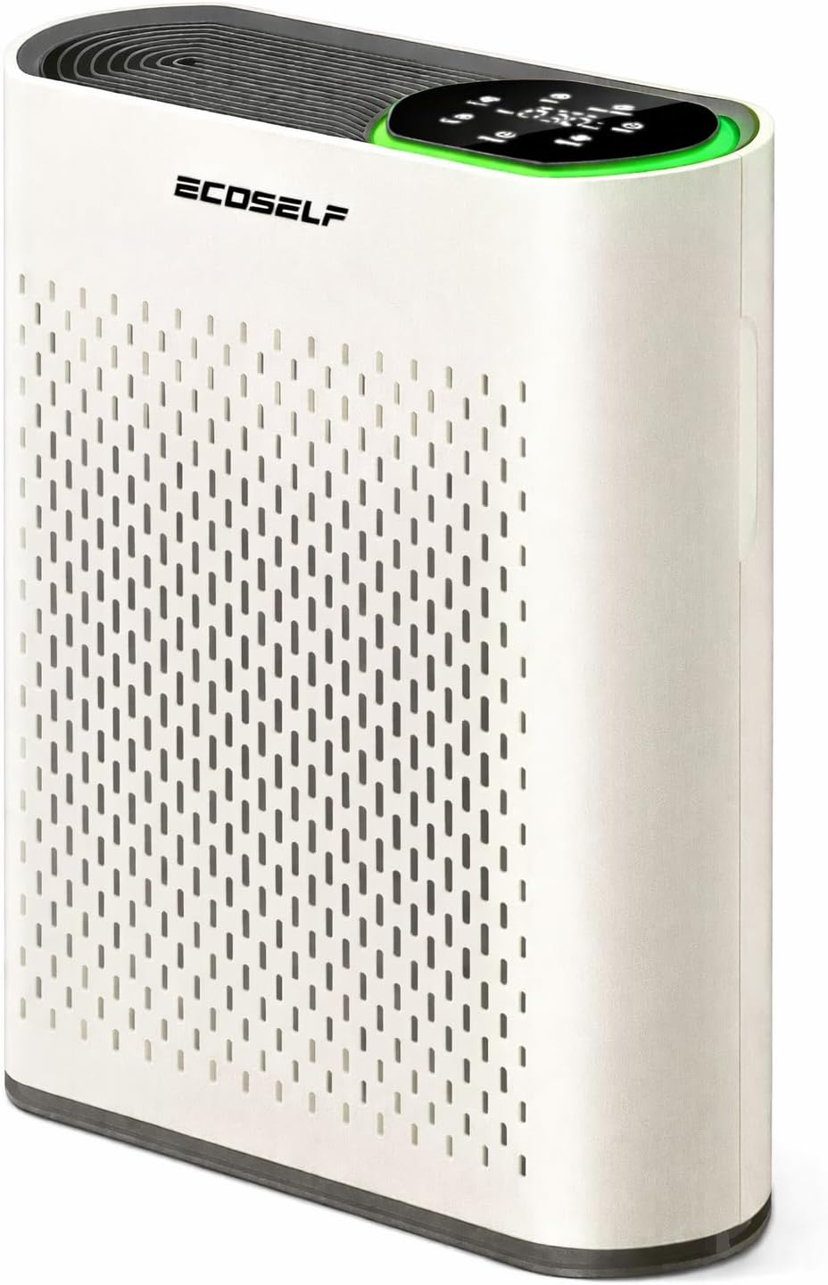 Smart Air Purifiers for Large Room, Cleans 2,400 ft² in 30 Mins, 3-Stage True HEPA, 360° Airflow, Smart WiFi App Control, Ultra-Quiet 20dB Sleep Mode