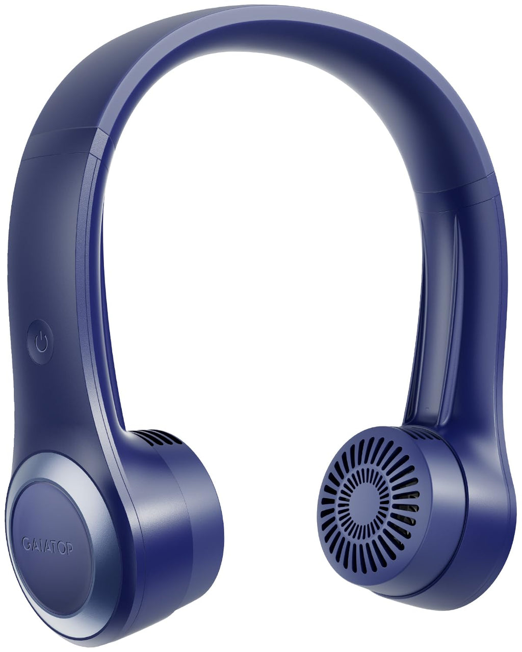 Gaiatop Portable Neck Fan, 4000mAh Rechargeable Hands Free Bladeless Mini Fans, 3 Speeds Air Outlet Can Rotate 70°, Free Adjustment Personal Wearable Cooling Fan Suitable for Travel Office Purple