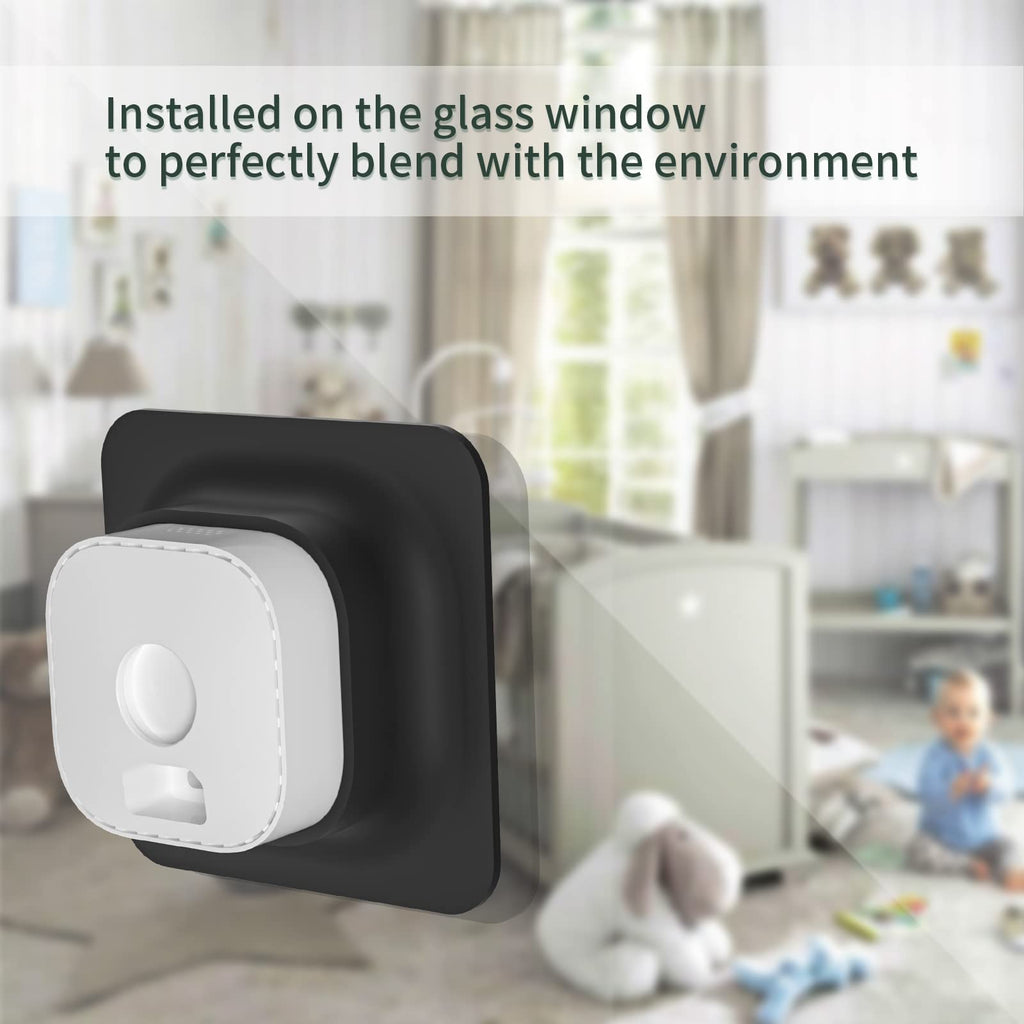 HOLACA Window Mount for Blink Mini/Blink Mini2, Flexible Mount for Blink Mini Camera (Black 2Pack)