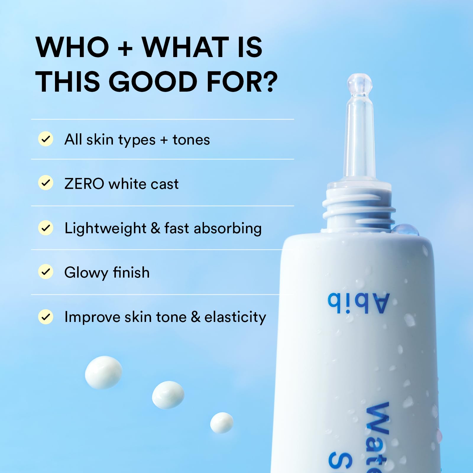 Abib Airy Sunstick Protection Bar SPF50+ Broad Spectrum, Semi-Matte Sunscreen Stick for Oily & Combination Skin, No White Cast, Water-Resistant, Korean Sunscreen, 0.81 oz / 23 g