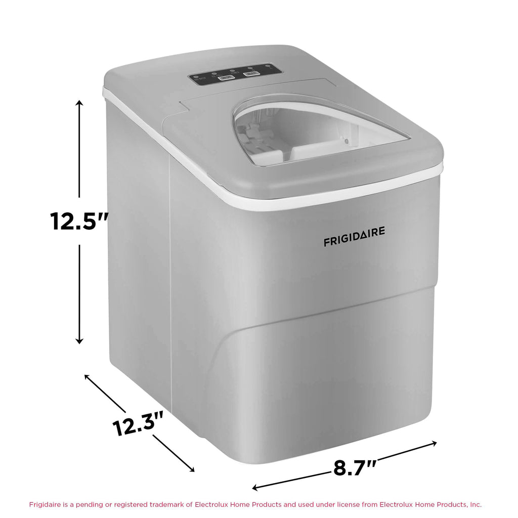 Frigidaire EFIC108 Counter top Portable, 26 lb per Day Compact Ice Maker Machine