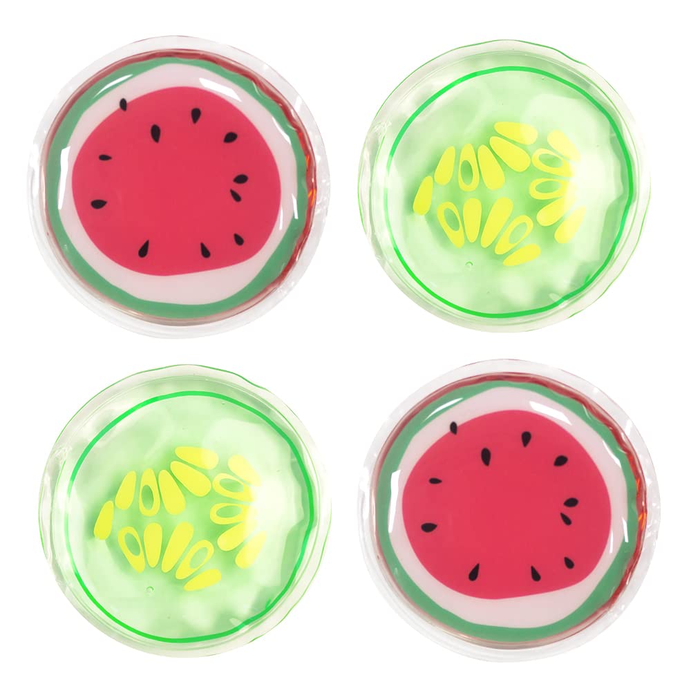 4PCS Gel Eye Ice Pack Set Reusable, Cold and Hot Compress for Eyes, Ice Pack for Eyes, Cooling Eye Pads for Eye Strain, Swelling, Redness, Dark Circles, Puffy Eyes, and Eye Recovery Surgery.