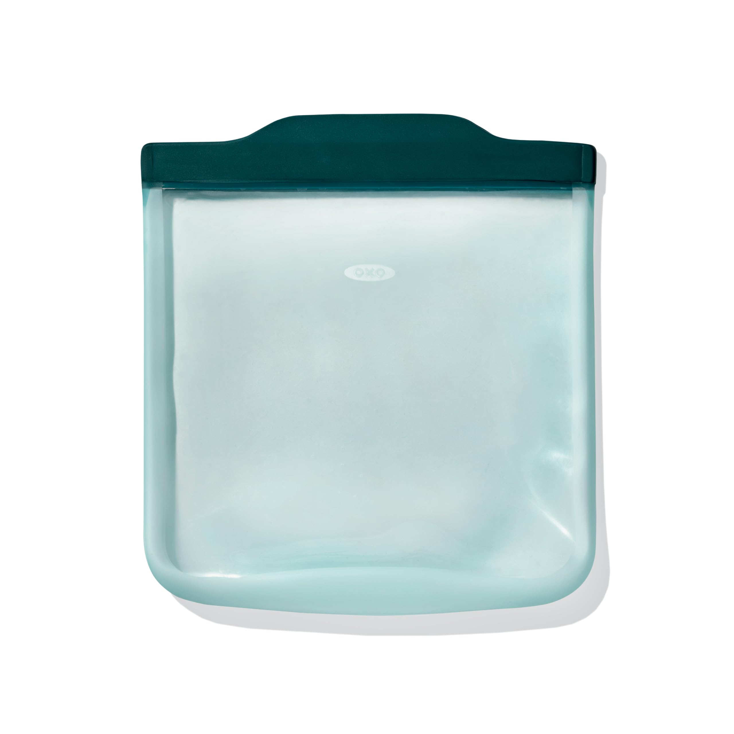 OXO Good Grips Silicone Reusable Bag – Stand-Up Snack (12 oz) – Oat