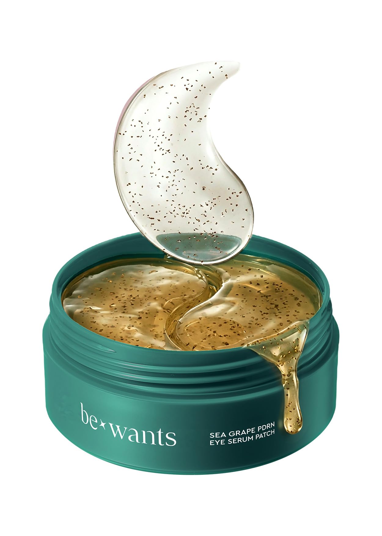 bewants Deep Toning Glutathione Eye Serum Patch | Korean Retinol and Caffeine Eye Patches | Advanced Glutathione Skincare Gel Patch | 60 Undereye Mask Patches
