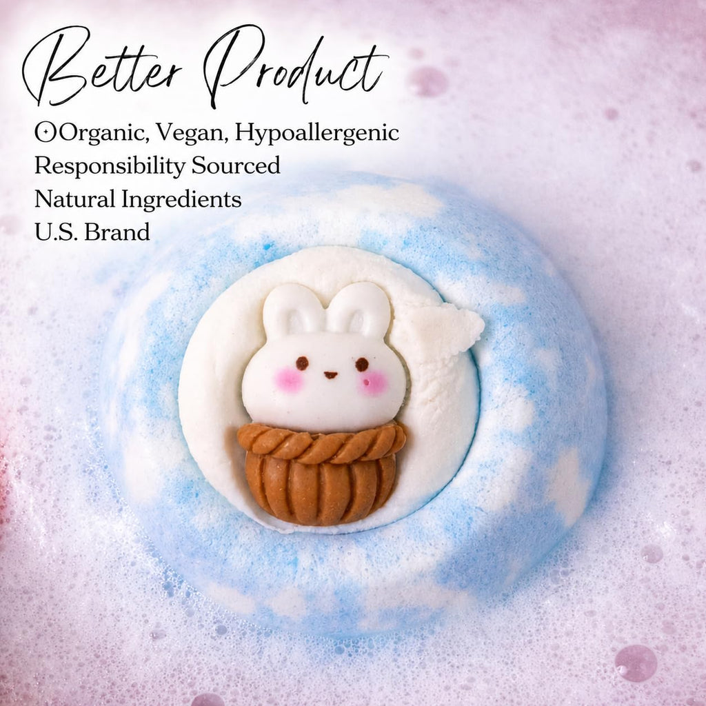 EvolutionUSA Refresh Bath Bombs for Women & Kids – 24 Bath Bombs Mini Sized, Organic Bathbomb Set, Women & Kids Bath Fizz, Luxury Gift for Mother’s Day, Easter, Valentines, Birthday or Self Care
