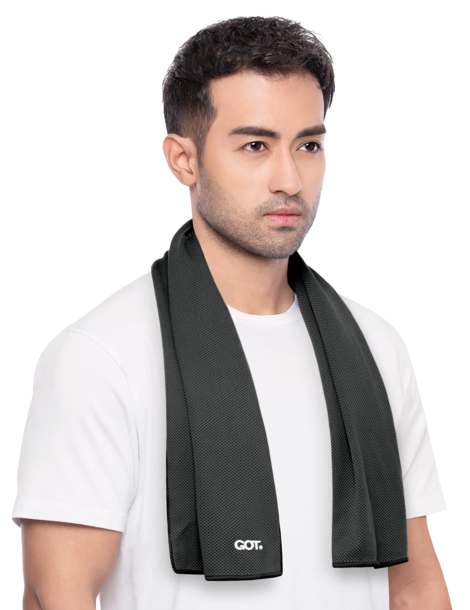 Instant Cooling Towel Neck & Face - Sweat Rag Neck Wraps Gym Workout | 40x12 Inch, Evaporative Cooling, Wet Wring Snap Activation, Lightweight, UPF 40+, Outdoor Adventures
