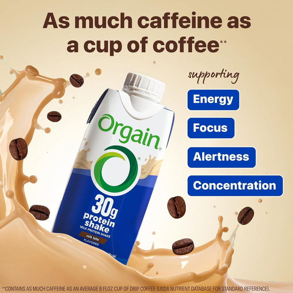 Orgain 30g High Protein Shake, Dairy Isolate Milk Protein, Chocolate Fudge, 5g BCAAs, 1g Sugar Per Serving, Meal Replacement, Ready to Drink, Keto Friendly, Gluten-Free 11 Fl Oz (Pack of 12)