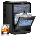 COWSAR Ice Maker Countertop, Portable Ice Machine with Self-Cleaning, 26.5 lbs/24Hrs, 8 Ice Cubes in 6 Mins, Ice Basket and Scoop, Ideal for Home, Kitchen, Bar, Camping