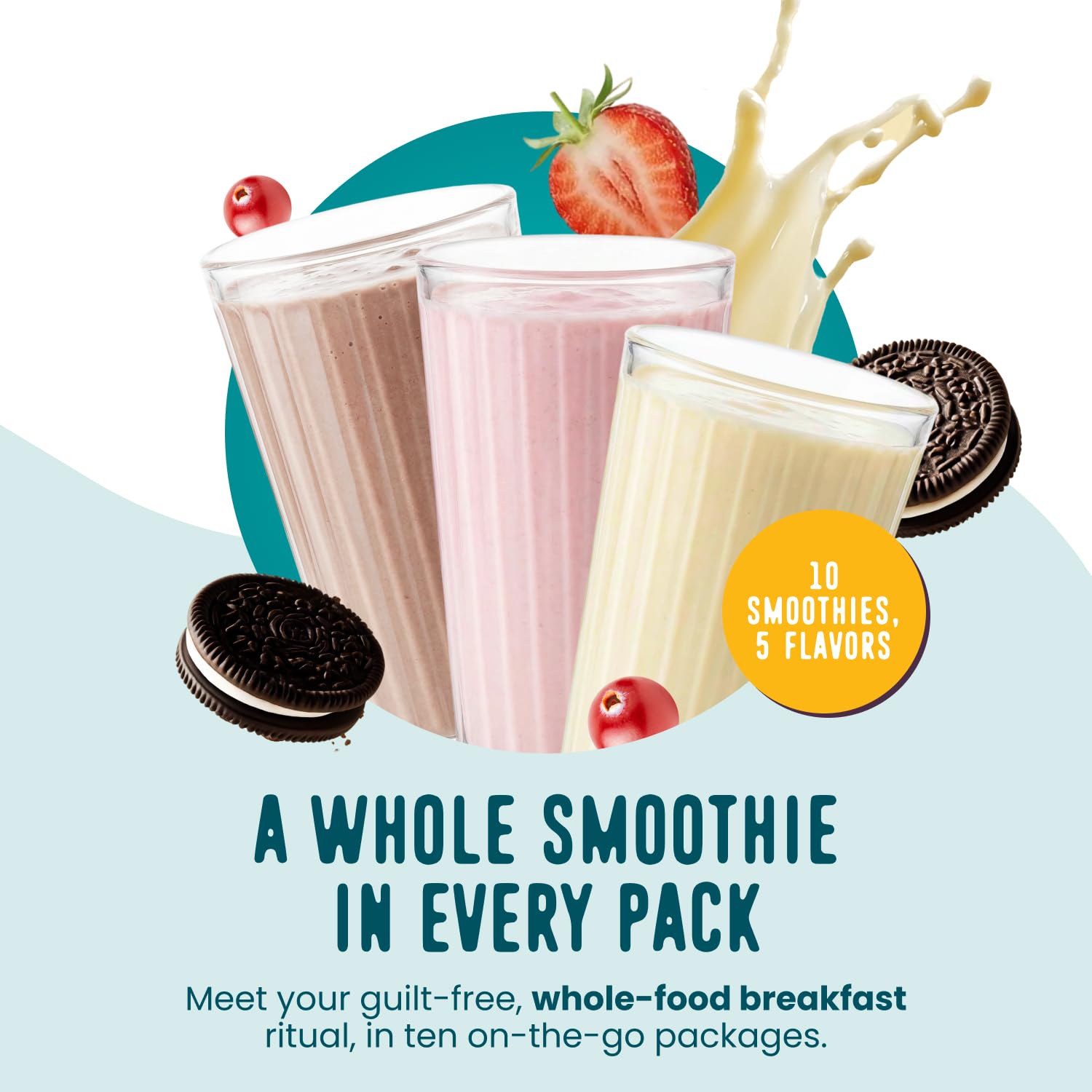 FlavCity All in One Protein Shake Powder, Pineapple Coconut - On the Go Meal Alternative + Collagen Peptides, Reishi & Cordyceps - Focus, Skin, Hair & Joint Support - 100% Grass Fed Whey, 20 Servings