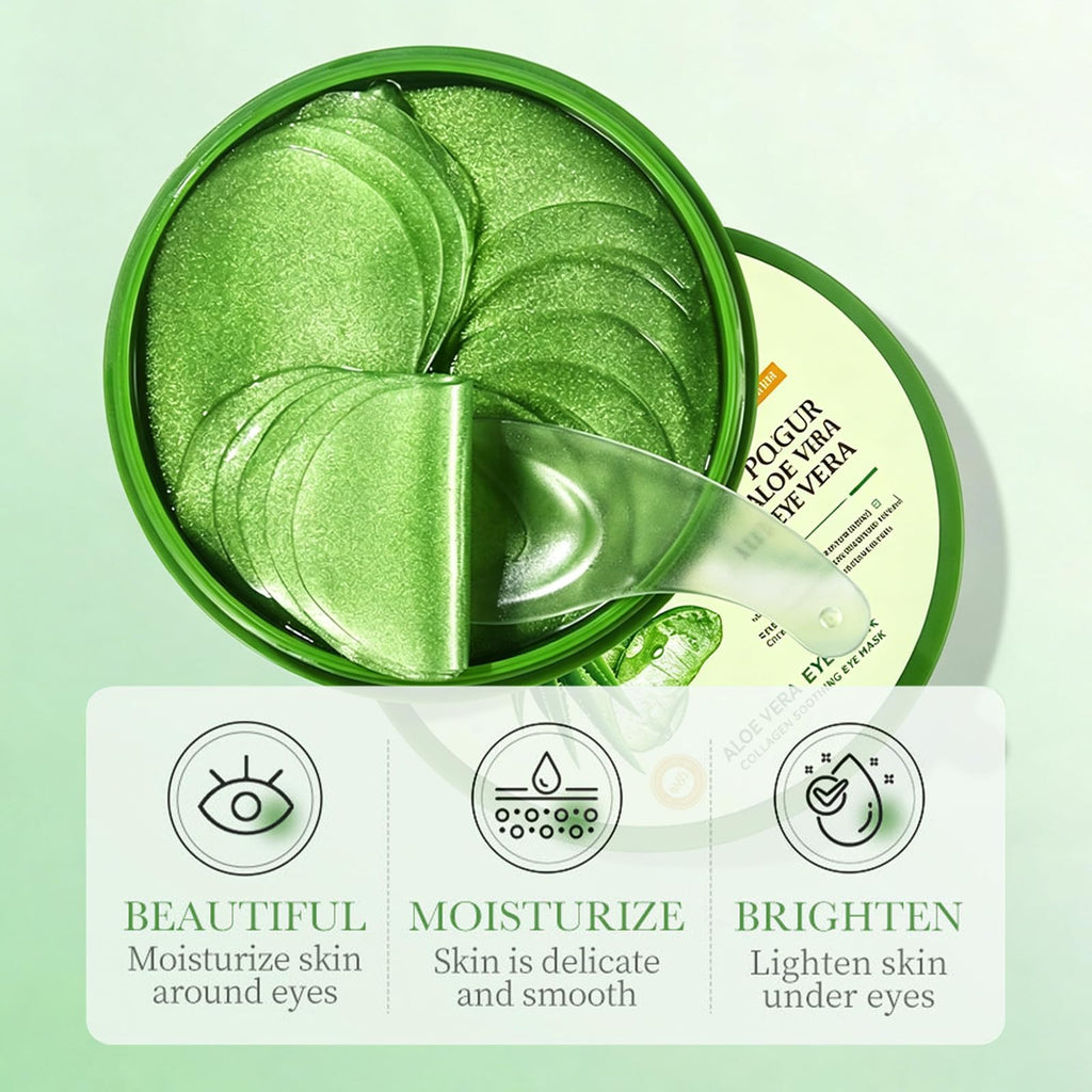 60pcs 24k Gold Eye Mask, Under Eye Patches for Dark Circles, Puffiness & Wrinkles, Hydrating Eye Mask Skincare, Eye Patches for Women, Under Eye Mask, Refresh Your Skin, Reduce Wrinkles and Fine Lines