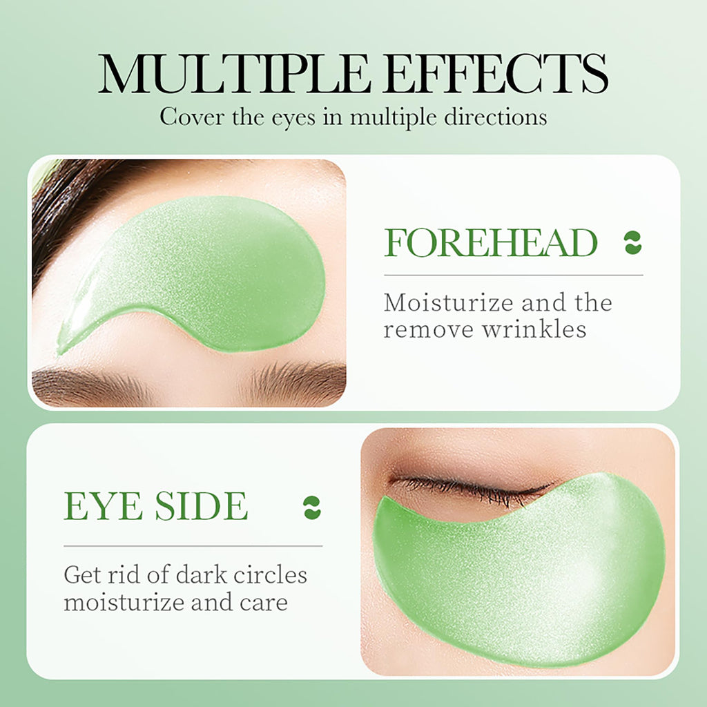 AKARY Eye Patches Rose Hydra-Gel Eye Mask Sheet Lady Skin Care Pad Remove Fine Lines Smooth Repair the Eyes Skin, Under Eye Gel for Moisturizing and Relieving, Firm the Look of the Eye Area