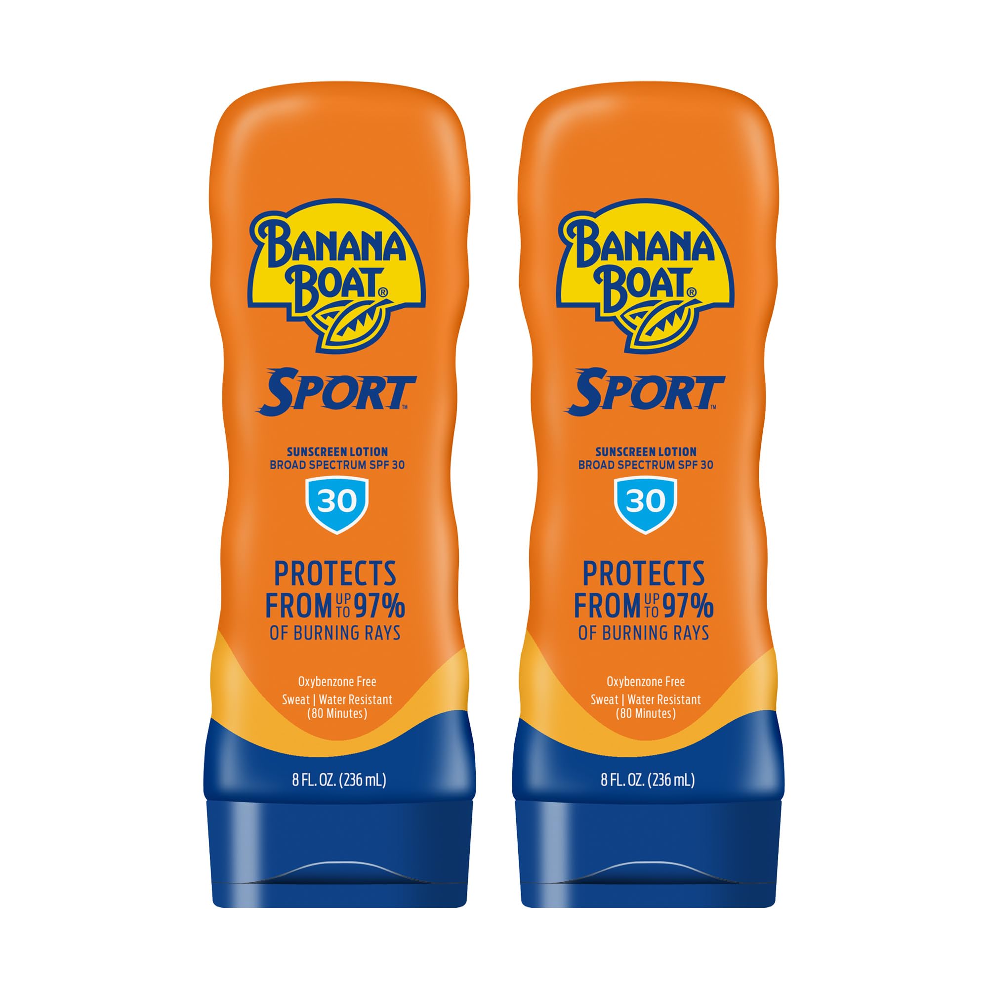 Banana Boat Sport Ultra SPF 50 Sunscreen Lotion, 12oz | Banana Boat Sunscreen SPF 50 Lotion, Oxybenzone-Free, Sunblock, Family Size, 12oz (Pack of 1)