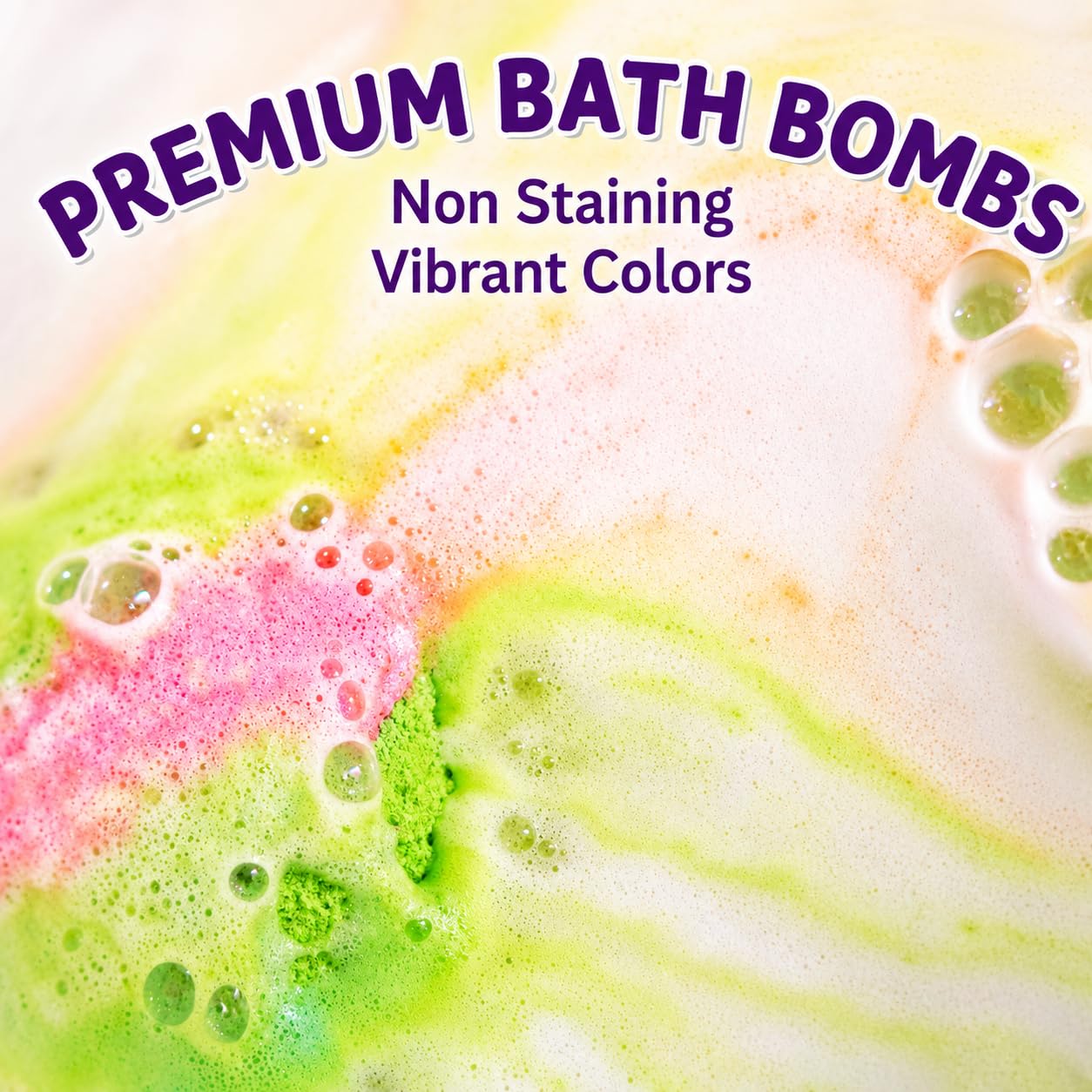 EvolutionUSA Refresh Bath Bombs for Women & Kids – 24 Bath Bombs Mini Sized, Organic Bathbomb Set, Women & Kids Bath Fizz, Luxury Gift for Mother’s Day, Easter, Valentines, Birthday or Self Care