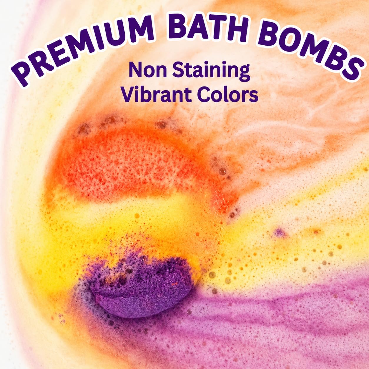 EvolutionUSA Refresh Bath Bombs for Women & Kids – 24 Bath Bombs Mini Sized, Organic Bathbomb Set, Women & Kids Bath Fizz, Luxury Gift for Mother’s Day, Easter, Valentines, Birthday or Self Care