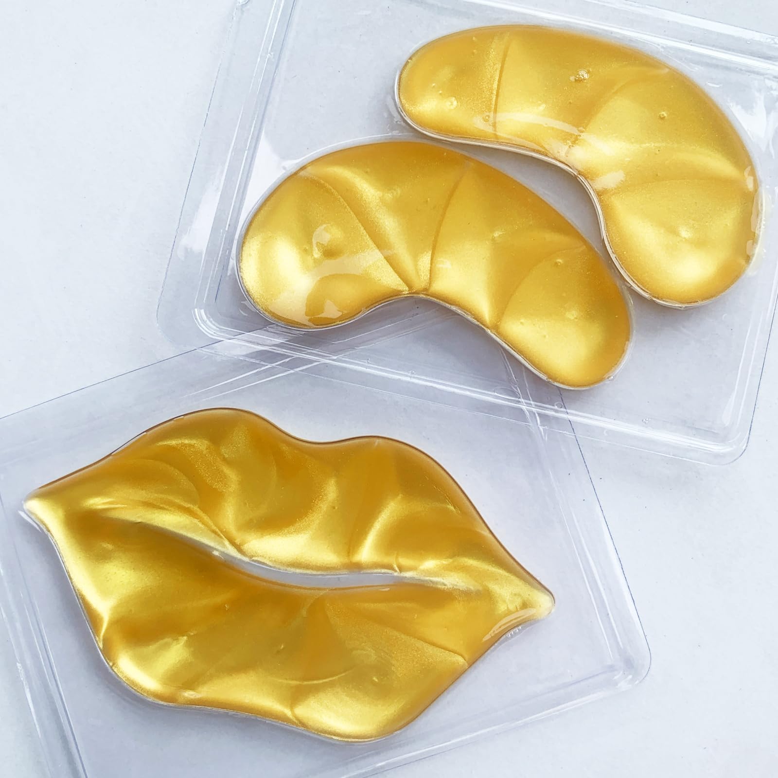 Adofect Hydrogel Caffeine Under Eye Masks, Collagen Eye Patches for Dark Circles Puffy Eyes Under Eye Bags, Deep Hydration Eye Gels for All Skin Types, Skin Care Gifts (Pink, 30 Pairs)