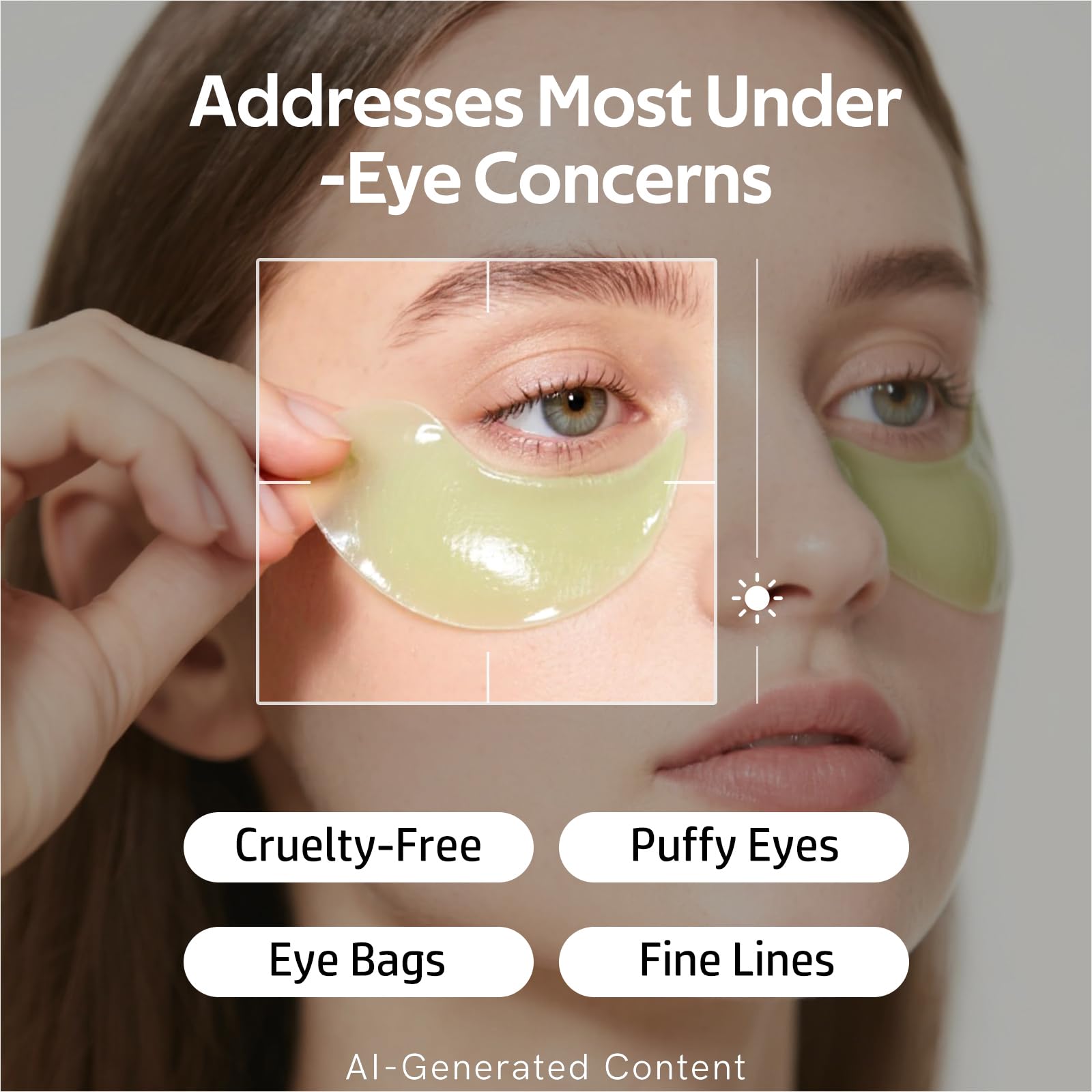 dewyhour Retinol Collagen Firming Hydrogel Patches - Under Eye Patches for Puffy Eyes & Dark Circles, Moisturizing Eye Mask with Caffeine & Hyaluronic Acid, Gentle Korean Skincare