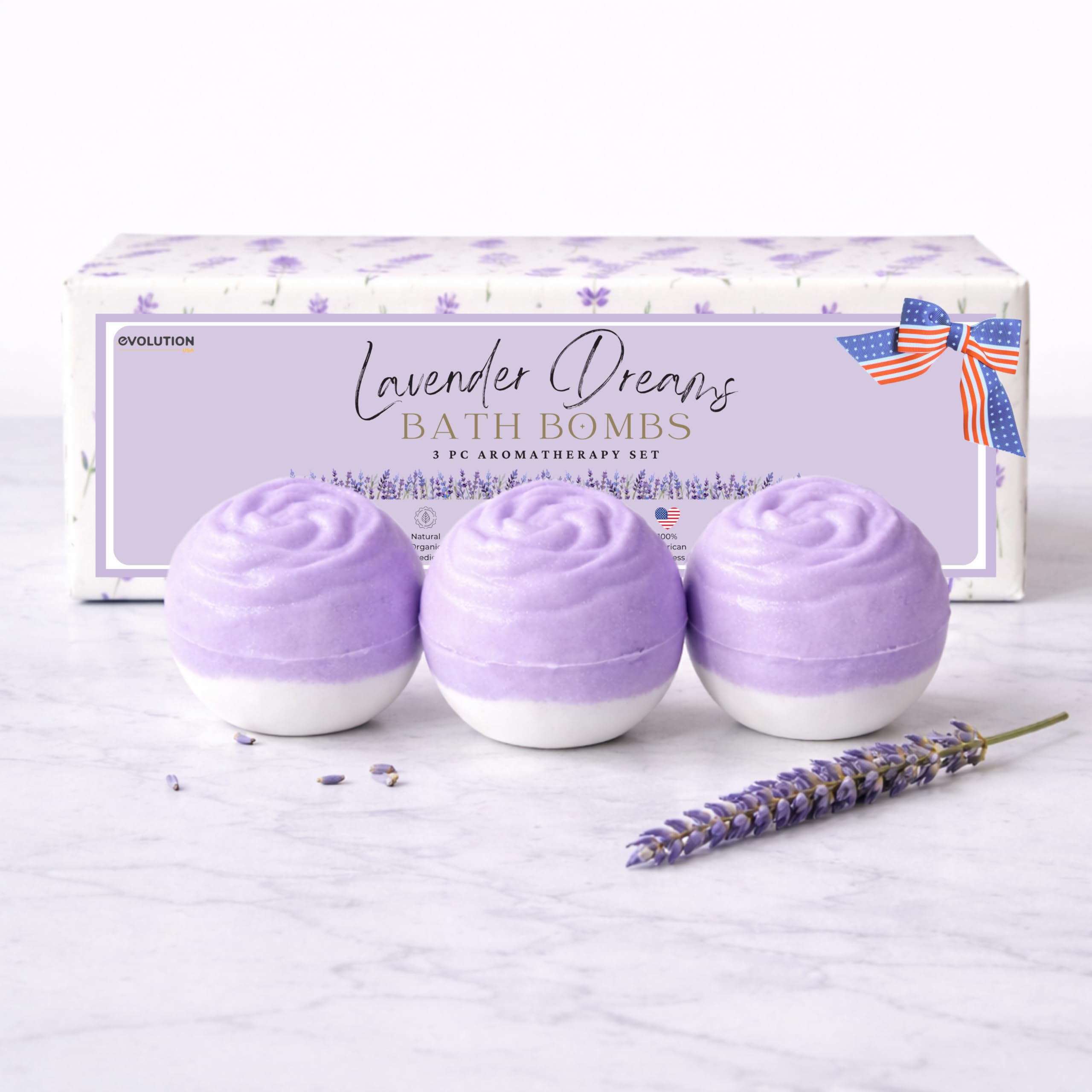 EvolutionUSA Refresh Bath Bombs for Women & Kids – 24 Bath Bombs Mini Sized, Organic Bathbomb Set, Women & Kids Bath Fizz, Luxury Gift for Mother’s Day, Easter, Valentines, Birthday or Self Care