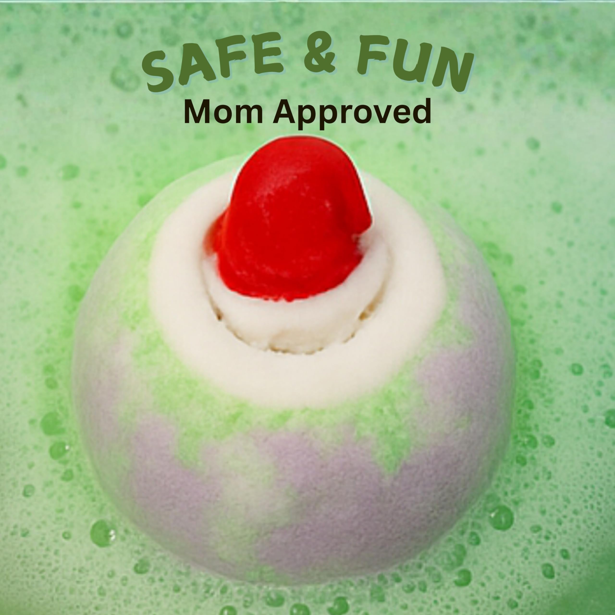 EvolutionUSA Refresh Bath Bombs for Women & Kids – 24 Bath Bombs Mini Sized, Organic Bathbomb Set, Women & Kids Bath Fizz, Luxury Gift for Mother’s Day, Easter, Valentines, Birthday or Self Care