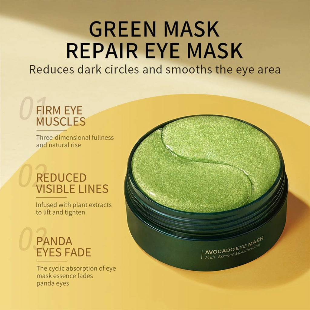 60pcs 24k Gold Eye Mask, Under Eye Patches for Dark Circles, Puffiness & Wrinkles, Hydrating Eye Mask Skincare, Eye Patches for Women, Under Eye Mask, Refresh Your Skin, Reduce Wrinkles and Fine Lines