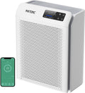 Air Purifier for Home Large Rooms, HEPA Air Purifier with Smart WiFi APP Control,Covers Up to 3500 ft²,AQI Display, Ultra-Quiet Sleep Mode & Auto Mode, Air Cleaner for Pet Hair Dust Pollen Odors