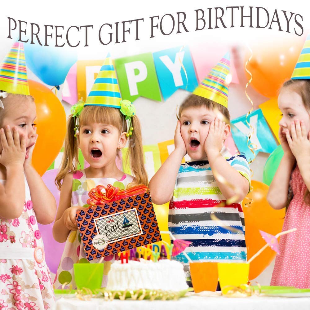 Bath Bombs for Kids with Surprise Inside - Organic, Gentle & Kid Friendly Bubble Bath Fizzies with Toys Inside. Spa Bath Fizz Balls Kit. Fizzy Balls w/Rich Bubbles, Birthday Gifts for Boys, Girls