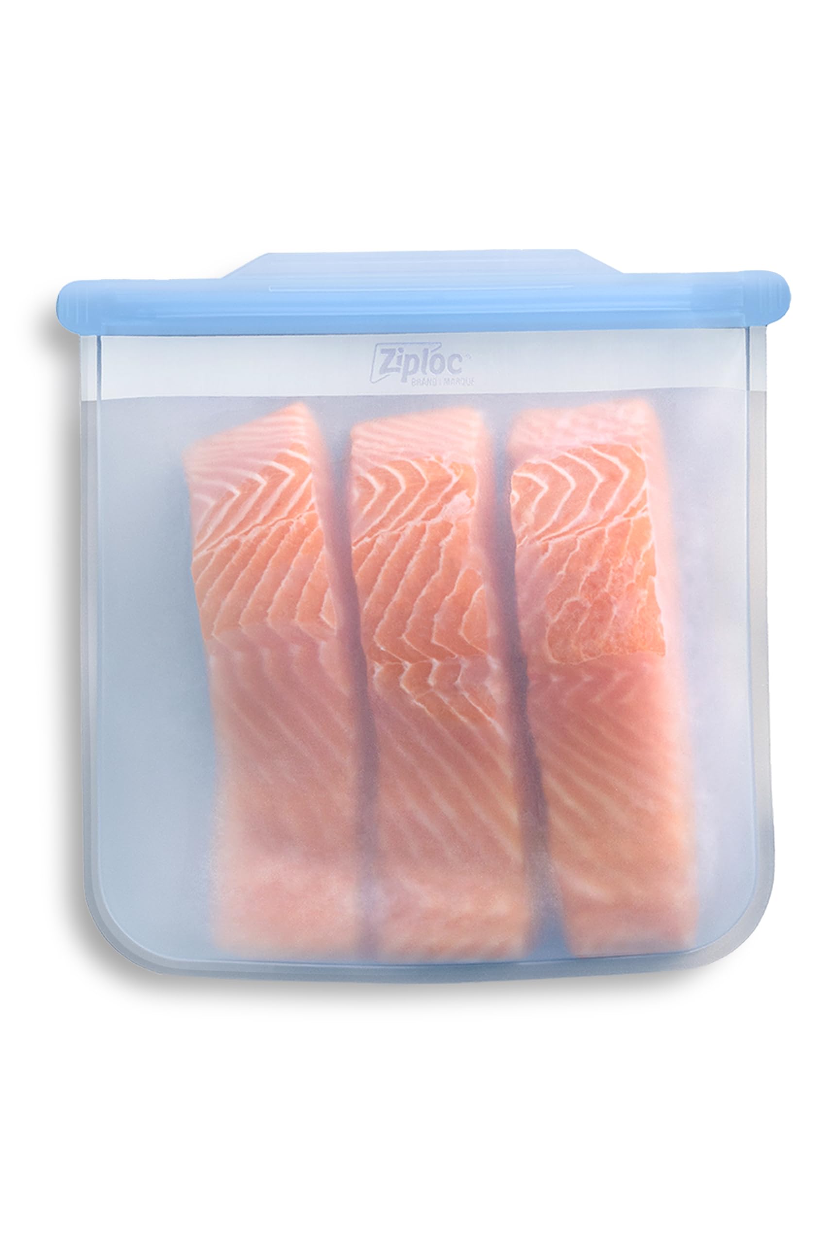 Ziploc Endurables Medium Pouch, 2 Cups, Reusable Silicone Bags and Food Storage Meal Prep Containers for Freezer, Oven, and Microwave, Dishwasher Safe, 2 Pack